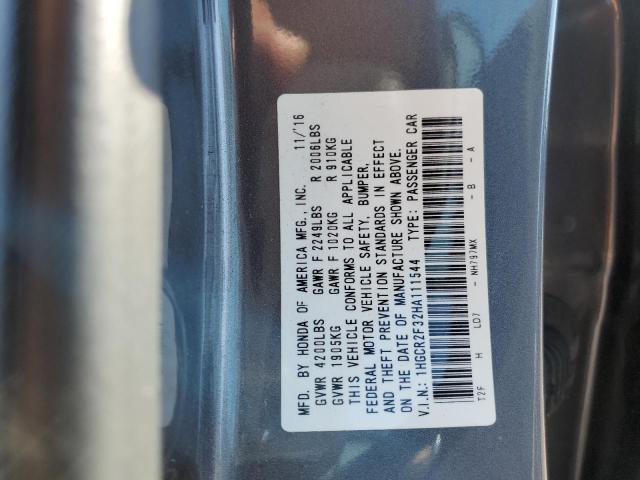 Photo 9 VIN: 1HGCR2F32HA111544 - HONDA ACCORD LX 