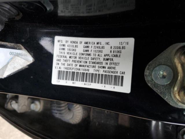 Photo 12 VIN: 1HGCR2F32HA116646 - HONDA ACCORD LX 