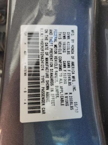 Photo 11 VIN: 1HGCR2F32HA241274 - HONDA ACCORD 