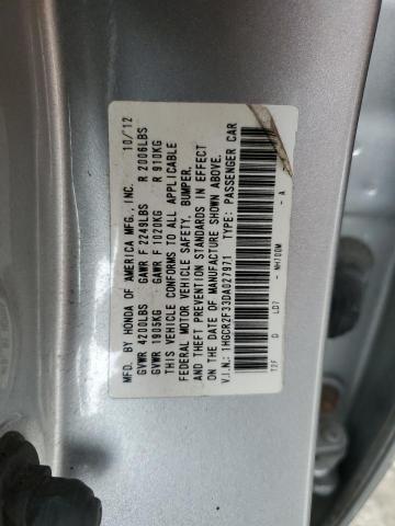 Photo 11 VIN: 1HGCR2F33DA027971 - HONDA ACCORD LX 