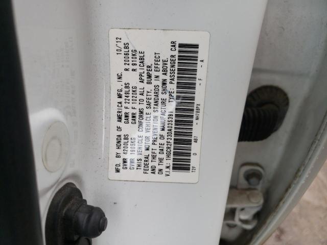 Photo 11 VIN: 1HGCR2F33DA035391 - HONDA ACCORD LX 