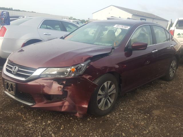 Photo 1 VIN: 1HGCR2F33DA109618 - HONDA ACCORD LX 