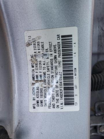 Photo 11 VIN: 1HGCR2F33DA109862 - HONDA ACCORD LX 