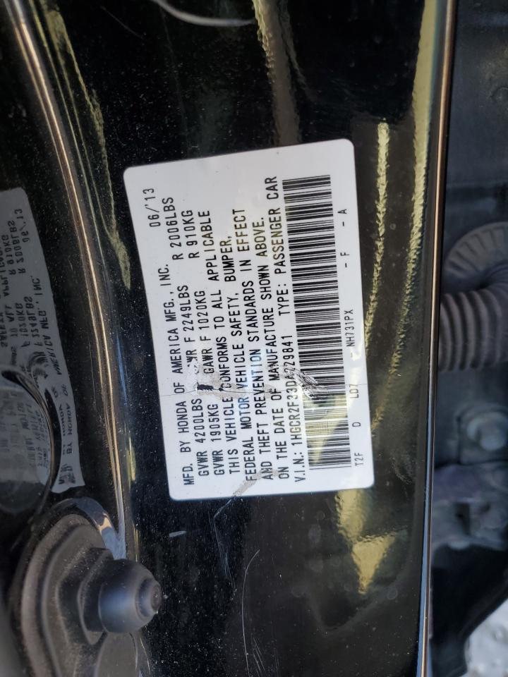 Photo 11 VIN: 1HGCR2F33DA229841 - HONDA ACCORD 