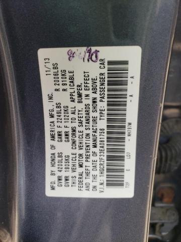 Photo 11 VIN: 1HGCR2F33EA081756 - HONDA ACCORD LX 