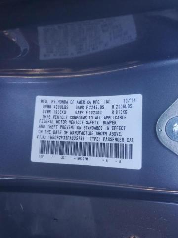 Photo 11 VIN: 1HGCR2F33FA035796 - HONDA ACCORD 