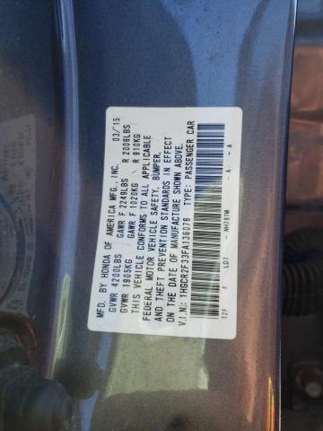 Photo 11 VIN: 1HGCR2F33FA136076 - HONDA ACCORD LX 