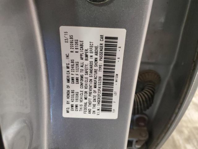 Photo 12 VIN: 1HGCR2F33FA150298 - HONDA ACCORD 