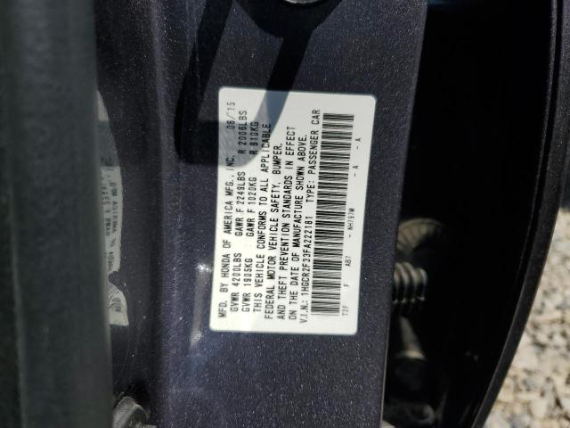 Photo 12 VIN: 1HGCR2F33FA222181 - HONDA ACCORD 