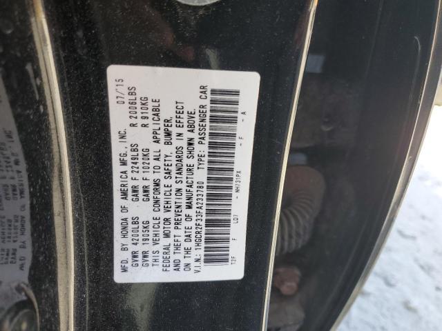 Photo 12 VIN: 1HGCR2F33FA233780 - HONDA ACCORD 