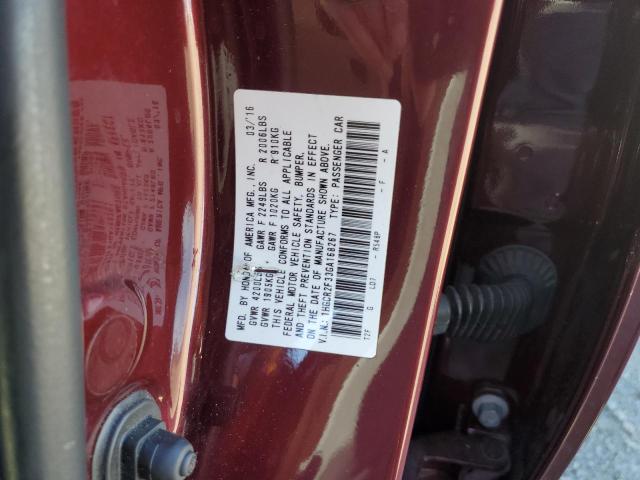 Photo 11 VIN: 1HGCR2F33GA168267 - HONDA ACCORD 