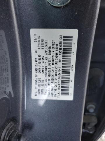 Photo 11 VIN: 1HGCR2F33HA040144 - HONDA ACCORD LX 