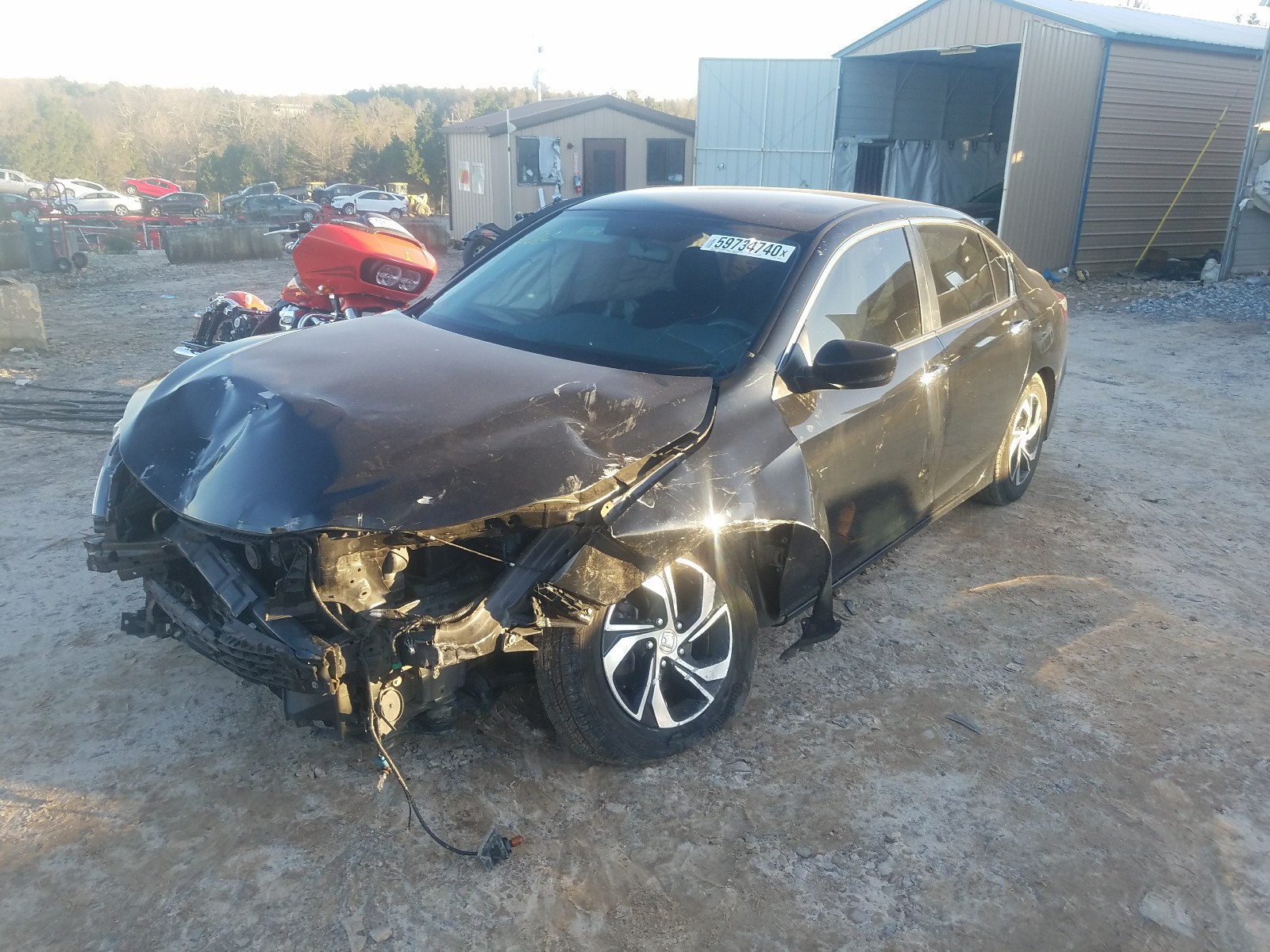 Photo 1 VIN: 1HGCR2F33HA094608 - HONDA ACCORD LX 