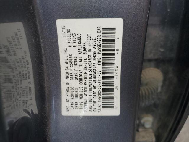 Photo 11 VIN: 1HGCR2F33HA111438 - HONDA ACCORD LX 