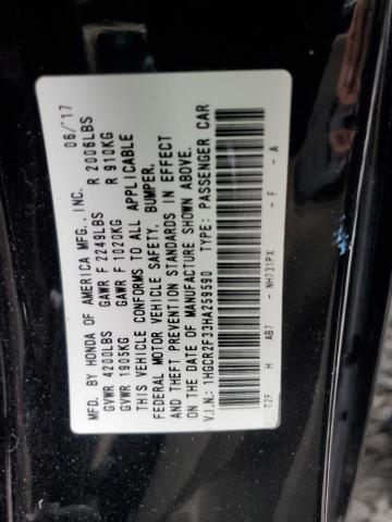 Photo 12 VIN: 1HGCR2F33HA259590 - HONDA ACCORD LX 