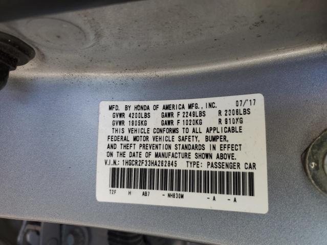 Photo 11 VIN: 1HGCR2F33HA262845 - HONDA ACCORD 