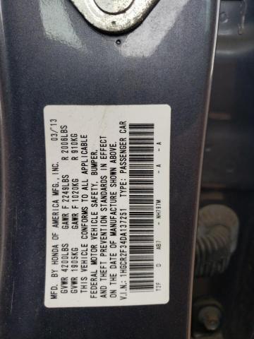 Photo 11 VIN: 1HGCR2F34DA137251 - HONDA ACCORD LX 