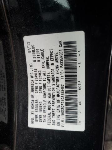 Photo 11 VIN: 1HGCR2F34DA255462 - HONDA ACCORD 