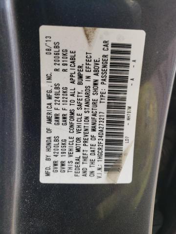 Photo 12 VIN: 1HGCR2F34DA273217 - HONDA ACCORD LX 