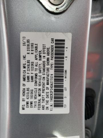 Photo 12 VIN: 1HGCR2F34DA277574 - HONDA ACCORD LX 