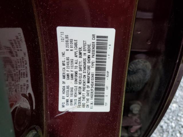 Photo 11 VIN: 1HGCR2F34EA100461 - HONDA ACCORD 