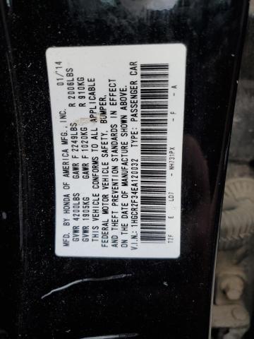 Photo 11 VIN: 1HGCR2F34EA120032 - HONDA ACCORD 