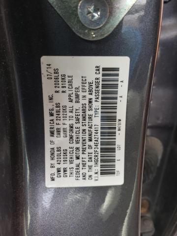 Photo 11 VIN: 1HGCR2F34EA274417 - HONDA ACCORD LX 