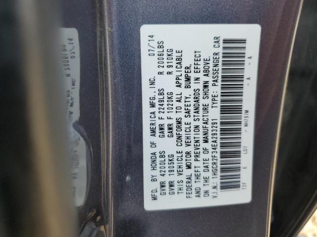 Photo 11 VIN: 1HGCR2F34EA293291 - HONDA ACCORD S 