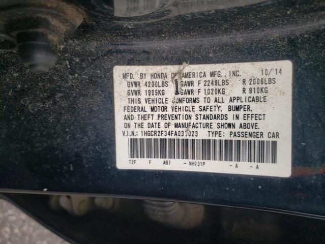 Photo 11 VIN: 1HGCR2F34FA033023 - HONDA ACCORD LX 