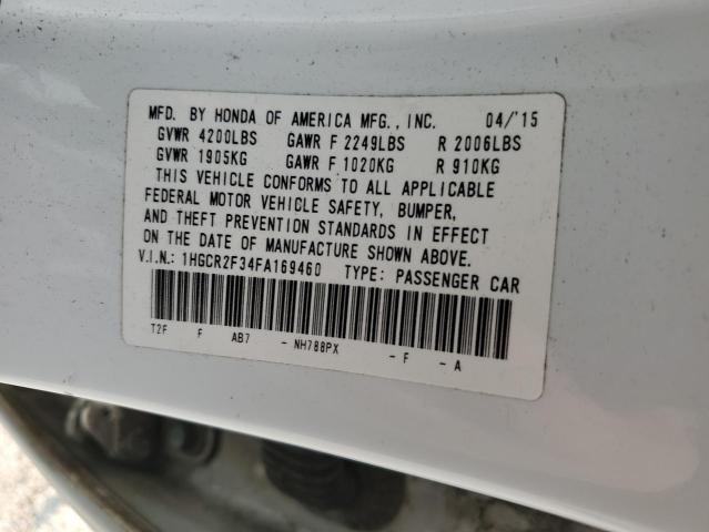 Photo 11 VIN: 1HGCR2F34FA169460 - HONDA ACCORD LX 