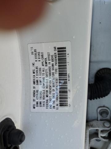 Photo 11 VIN: 1HGCR2F34FA216387 - HONDA ACCORD LX 