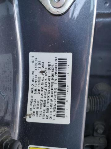 Photo 11 VIN: 1HGCR2F34FA223002 - HONDA ACCORD LX 