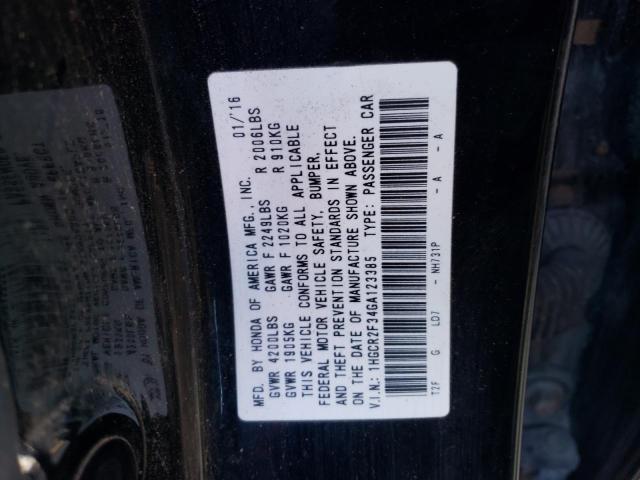 Photo 11 VIN: 1HGCR2F34GA123385 - HONDA ACCORD LX 