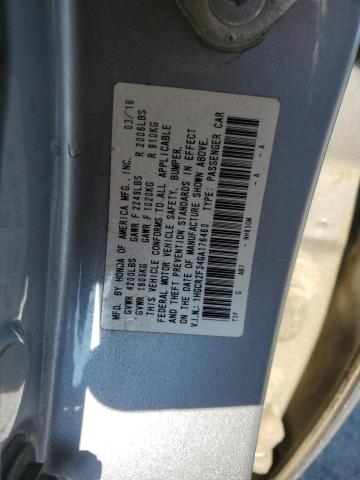 Photo 11 VIN: 1HGCR2F34GA176460 - HONDA ACCORD LX 