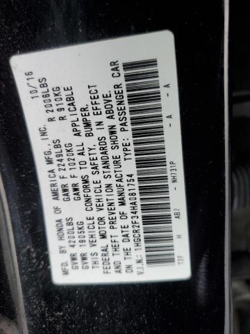 Photo 11 VIN: 1HGCR2F34HA081754 - HONDA ACCORD LX 