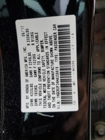 Photo 11 VIN: 1HGCR2F34HA258819 - HONDA ACCORD LX 