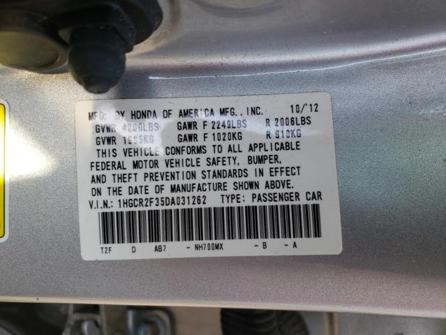 Photo 12 VIN: 1HGCR2F35DA031262 - HONDA ACCORD 