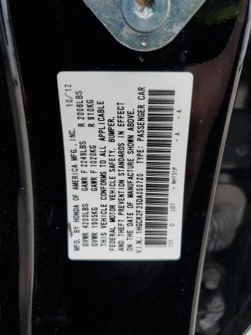 Photo 12 VIN: 1HGCR2F35DA050720 - HONDA ACCORD LX 