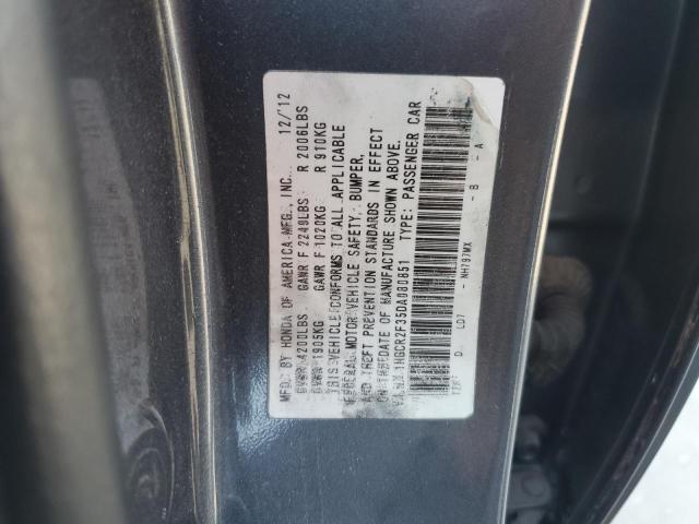 Photo 11 VIN: 1HGCR2F35DA080851 - HONDA ACCORD LX 