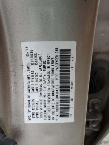 Photo 12 VIN: 1HGCR2F35DA184272 - HONDA ACCORD LX 