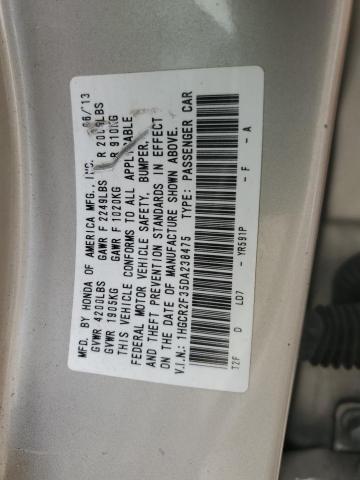 Photo 11 VIN: 1HGCR2F35DA238475 - HONDA ACCORD LX 