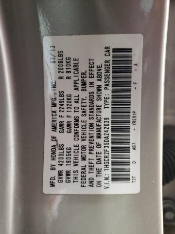 Photo 11 VIN: 1HGCR2F35DA242039 - HONDA ACCORD LX 