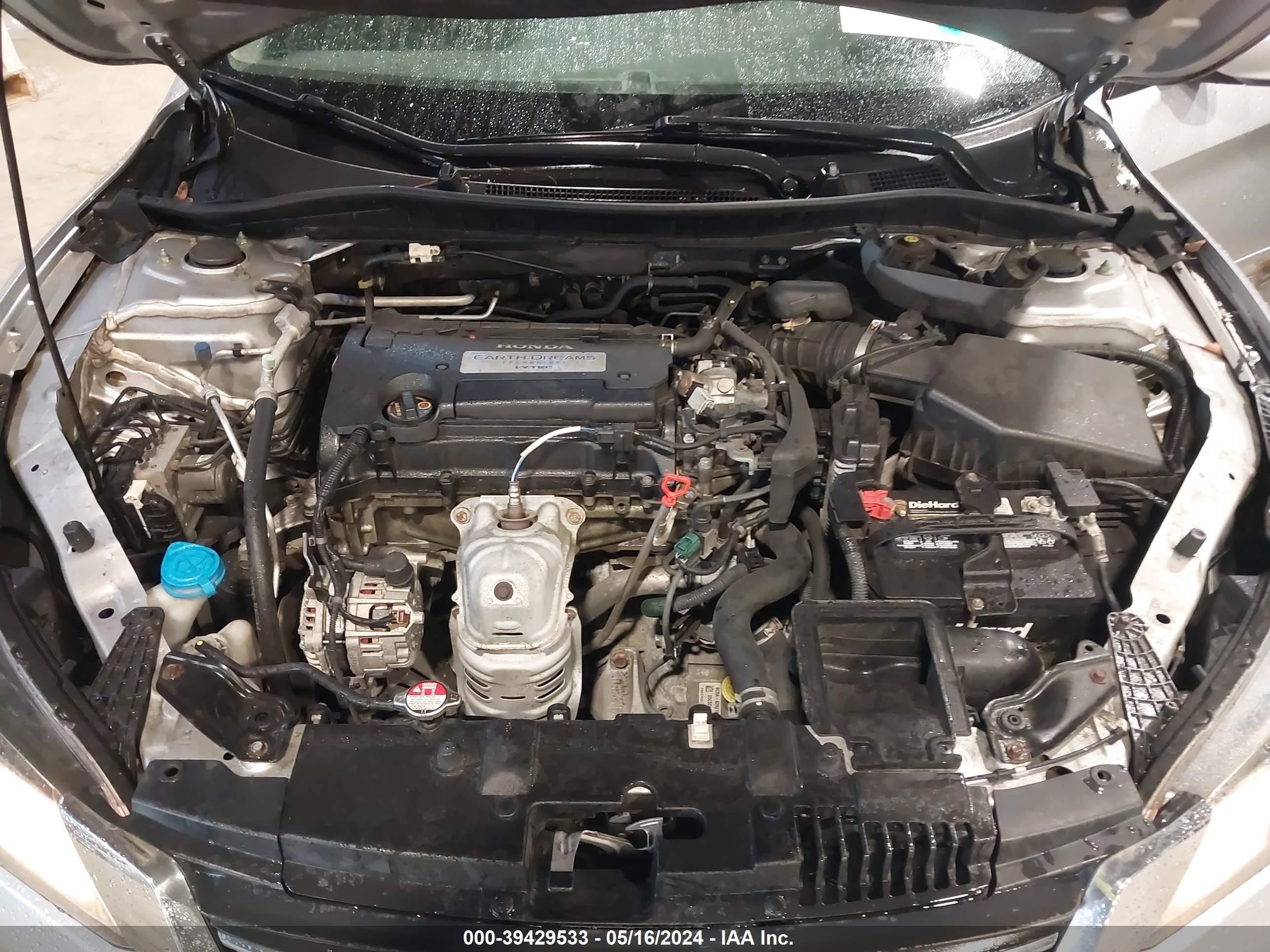 Photo 9 VIN: 1HGCR2F35DA284372 - HONDA ACCORD 