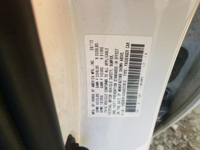 Photo 9 VIN: 1HGCR2F35EA027813 - HONDA ACCORD LX 