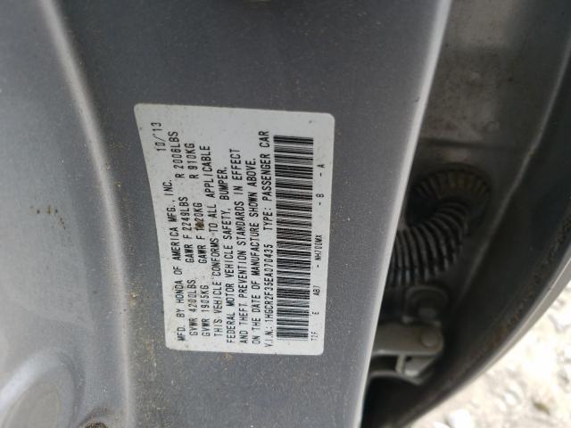 Photo 9 VIN: 1HGCR2F35EA070435 - HONDA ACCORD LX 