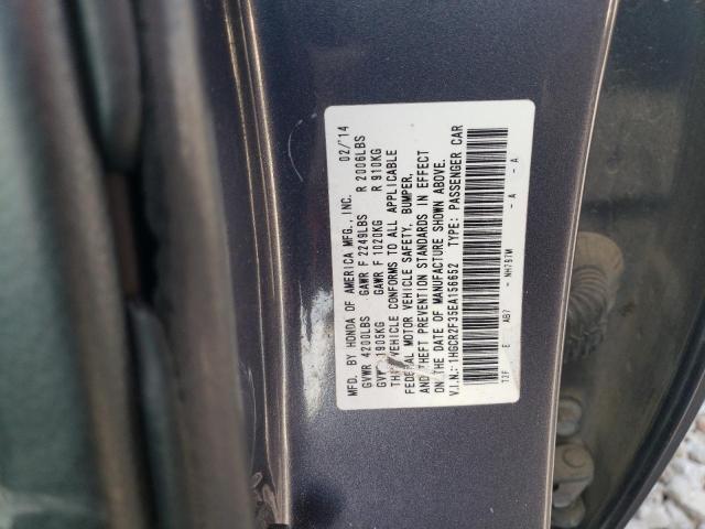 Photo 11 VIN: 1HGCR2F35EA156652 - HONDA ACCORD LX 