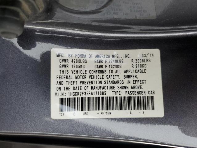 Photo 11 VIN: 1HGCR2F35EA171085 - HONDA ACCORD LX 