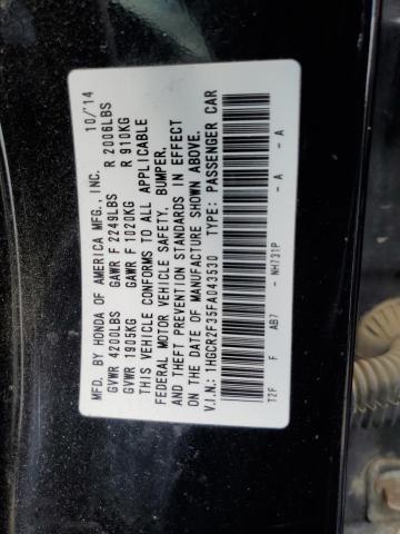 Photo 12 VIN: 1HGCR2F35FA043530 - HONDA ACCORD LX 