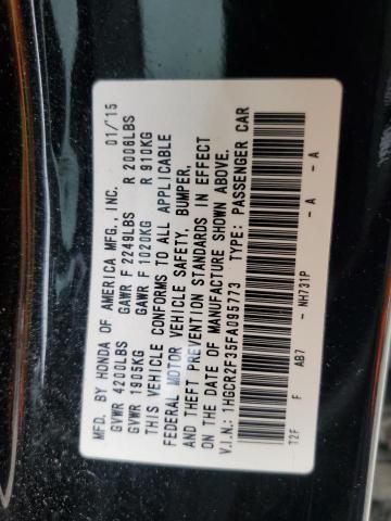 Photo 11 VIN: 1HGCR2F35FA095773 - HONDA ACCORD LX 