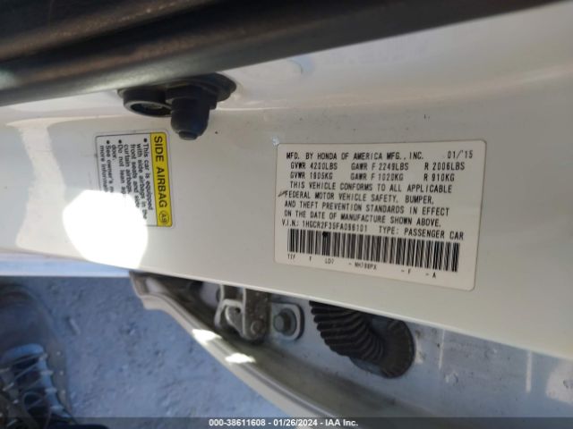 Photo 8 VIN: 1HGCR2F35FA096101 - HONDA ACCORD 